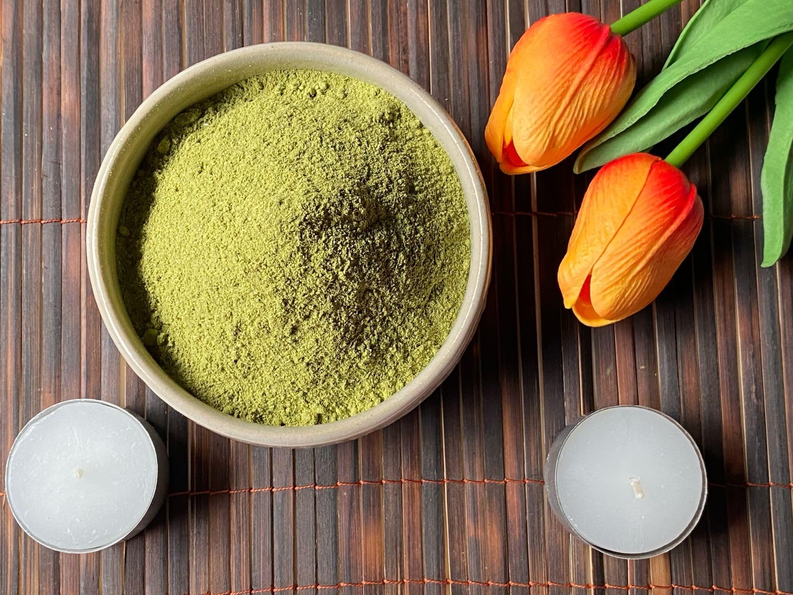 Moroccan Sidr Sedr Hair and Skin Powder (Green, 100gm) by M.L.T. Cosmetics