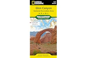 Glen Canyon National Recreation Area (National Geographic Trails Illustrated Map)