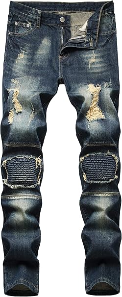 biker jeans amazon