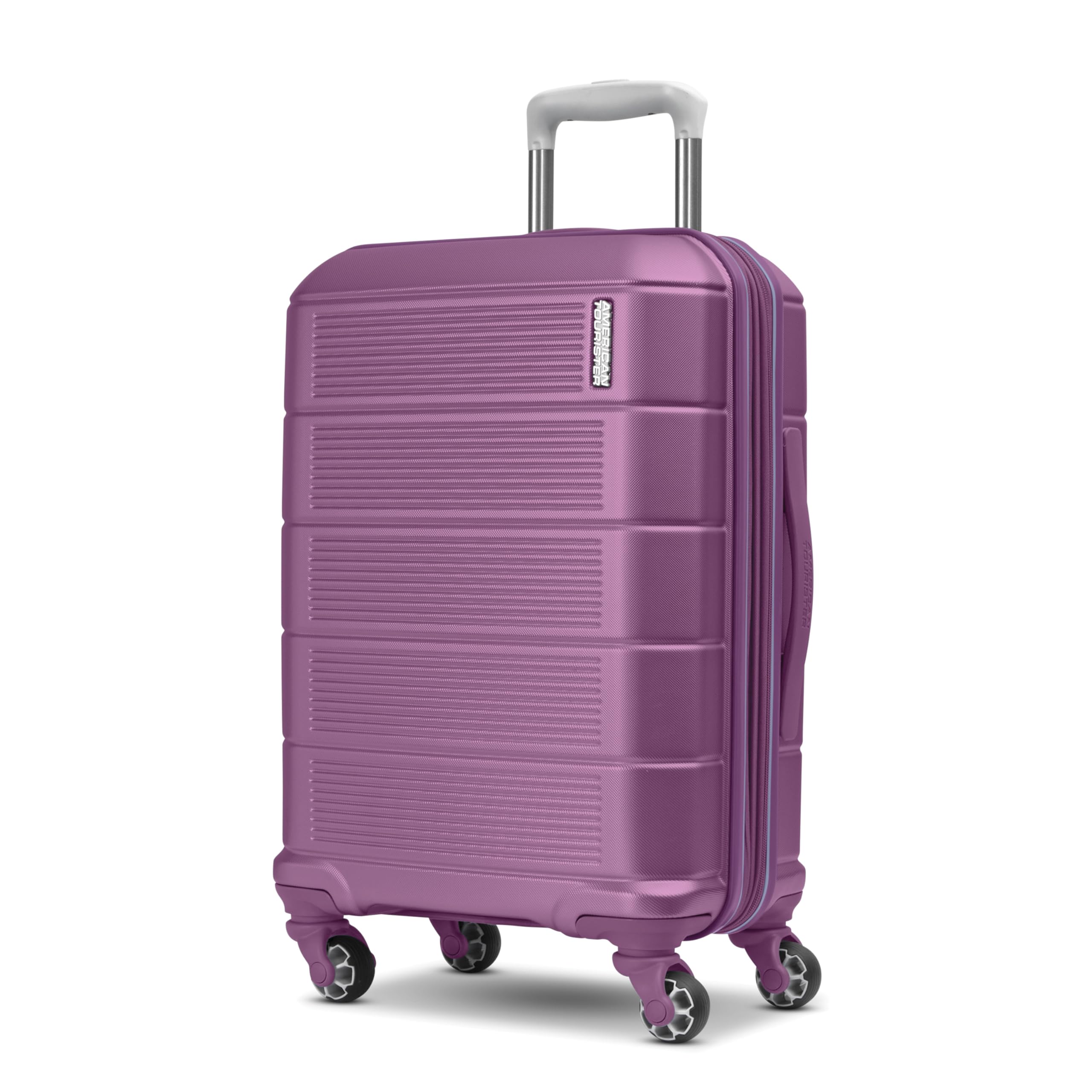 American Tourister Stratum 2.0 Expandable Hardside Luggage with Spinner Wheels, Hyper Violet, Carry-on Image American Tourister Stratum 2.0 Expandable Hardside Luggage with Spinner Wheels, Hyper Violet, Carry-on Image