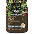 PlantFusion Complete Meal Replacement Shake - Plant Based Protein Powder with Superfoods, Greens & Probiotics - Vegan, Gluten Free, Soy Free, Non-Dairy, No Sugar, Non-GMO - Vanilla 1 lb