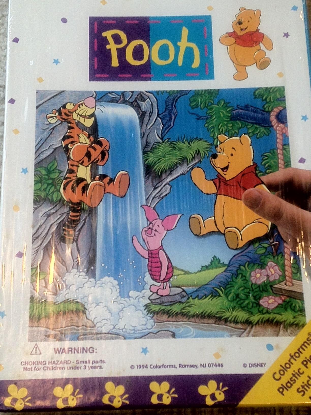 Pooh Colorforms Play Set #784