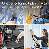 BISSELL SpotClean HydroSteam 1000W Portable Stain Cleaner Black Copper view 5