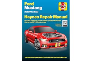 Haynes Ford Mustang (2015-2023) Repair Manual - Full Color Photos and Diagrams with Free Online Access to More Repair Content