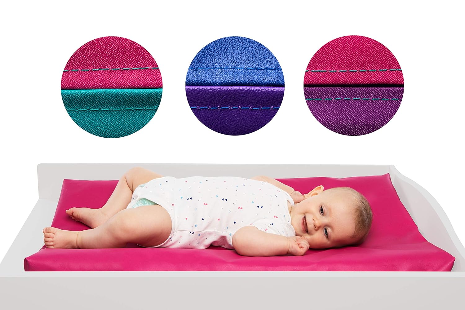 raised edge changing mat