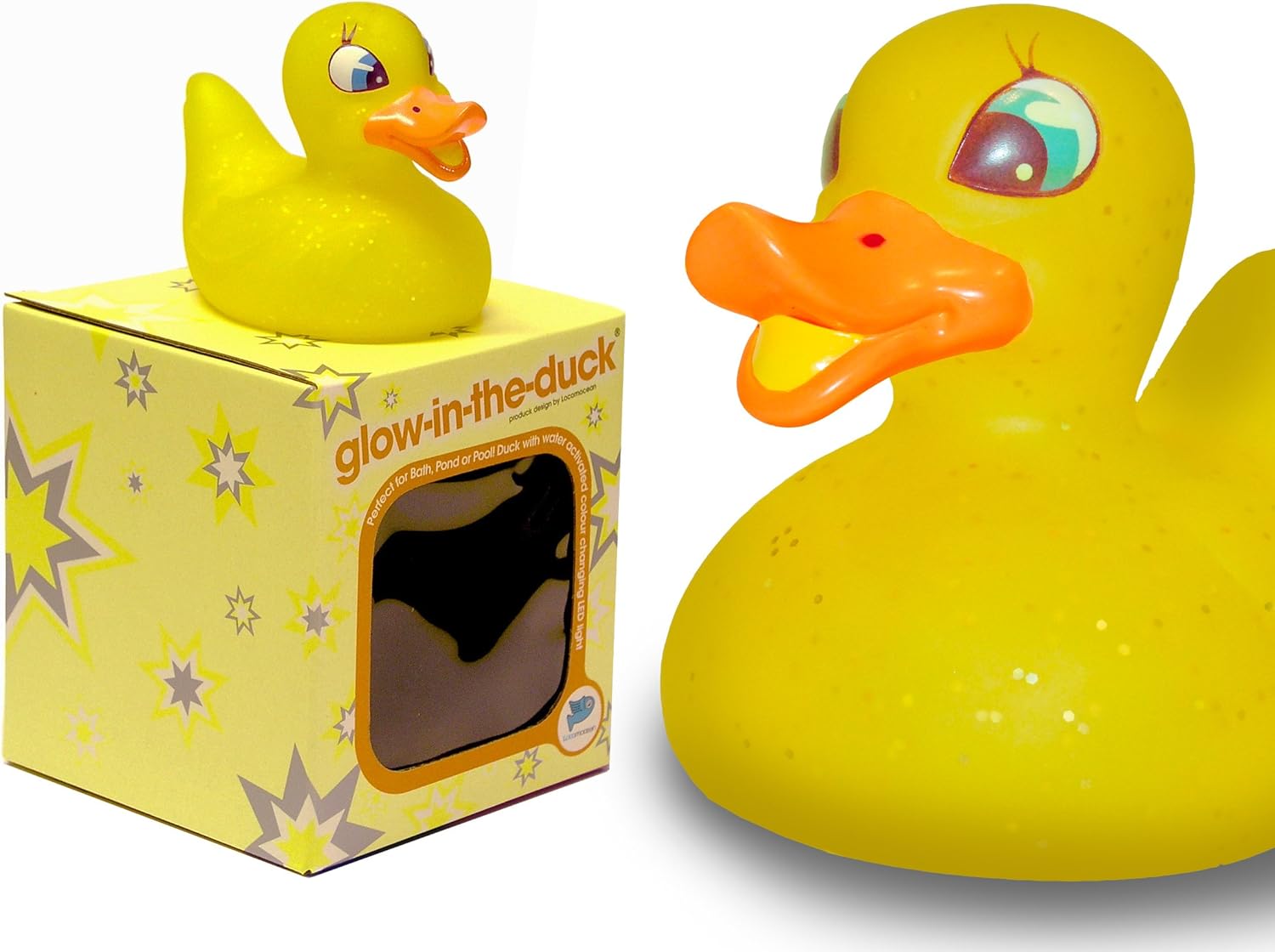 light up rubber duck