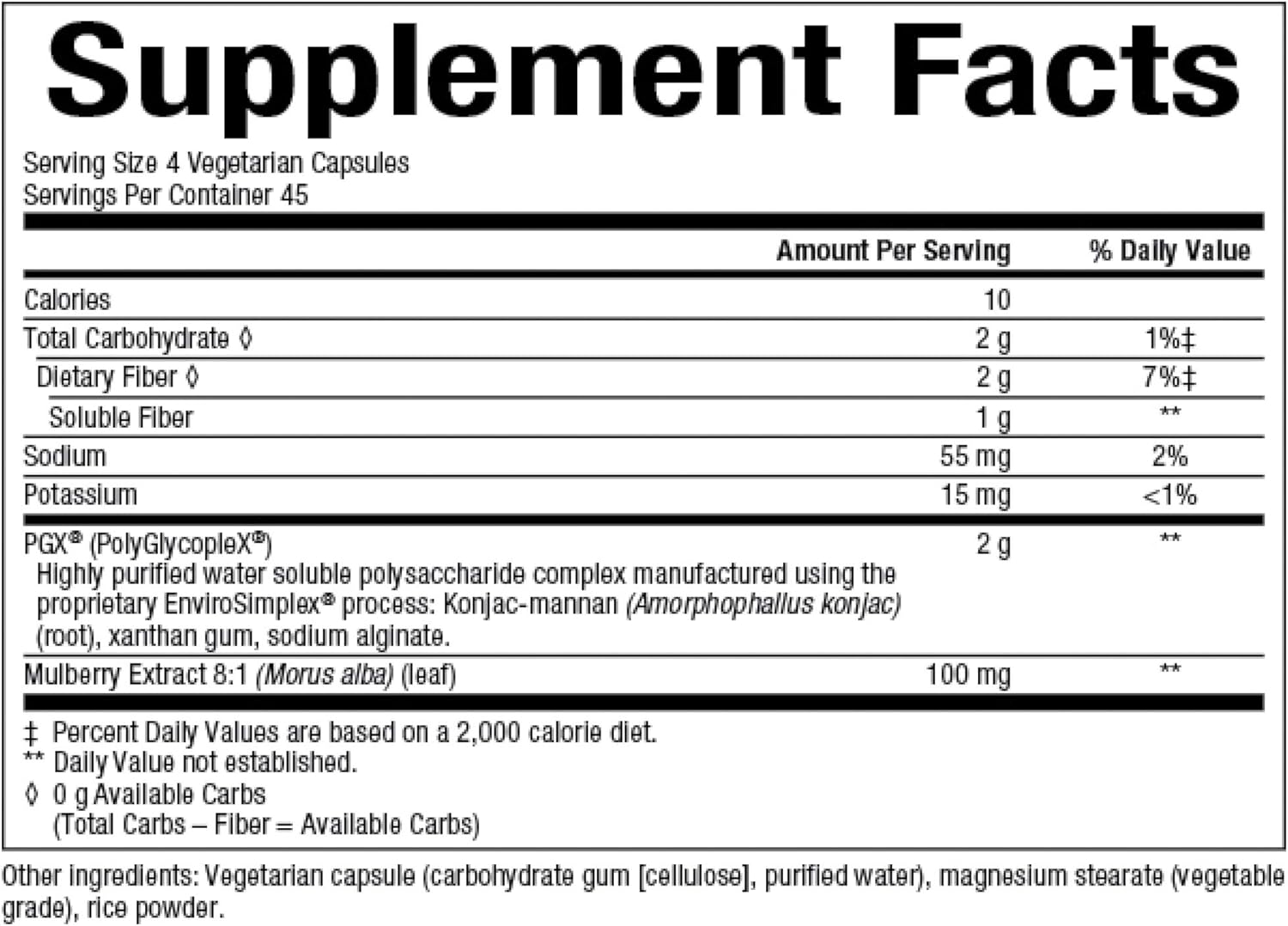 PGX by Natural Factors, WellBetX Plus Mulberry, 180 Count (Pack of 1): Health & Personal Care