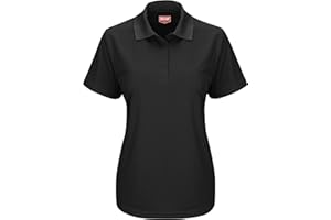 Red Kap Womens Short Sleeve Knit Performance Polo