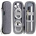 iDream365 Apple Pencil Case Holder,Slim EVA Carrying Case/Bag/Pouch/Holder for Apple Pencils,Executive Fountain Pen,Ballpoint Pen,Stylus Touch Pen-Grey