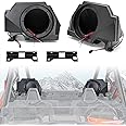 SAUTVS Sport Speaker Enclosures for Polaris RZR PRO XP, Rear Speaker Pods Panels with Metal Mount Brackets for Polaris RZR PRO XP XP4 LE 2020-2024 Accessories (2PCS)