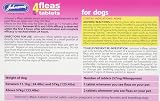 Johnsons 4Fleas Tablets Large Dogs 3 Treatment Pack Johnsons Veterinary view 2