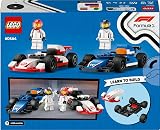 LEGO City F1 Williams Racing & Haas F1 Race Cars view 13