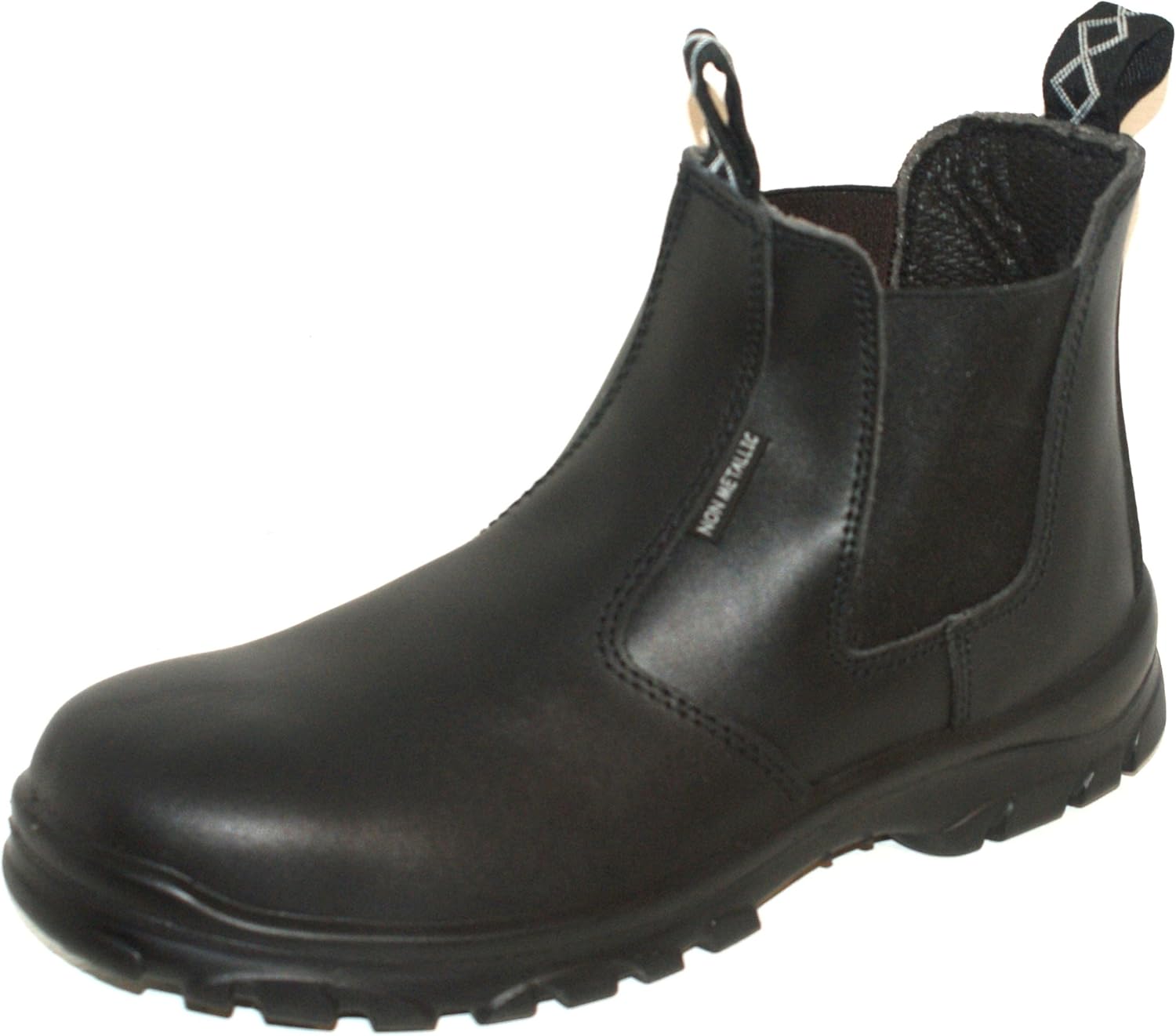 WORKFORCE AIRSAFE ASC7 COMPOSITE TOE LEATHER DEALER SAFETY BOOTS (UK 7