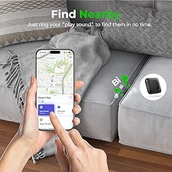 Hoxe Air Tracker, Key Finder Works with Find My