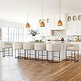 LUE BONA 27" H Counter Height Bar Stools Set of