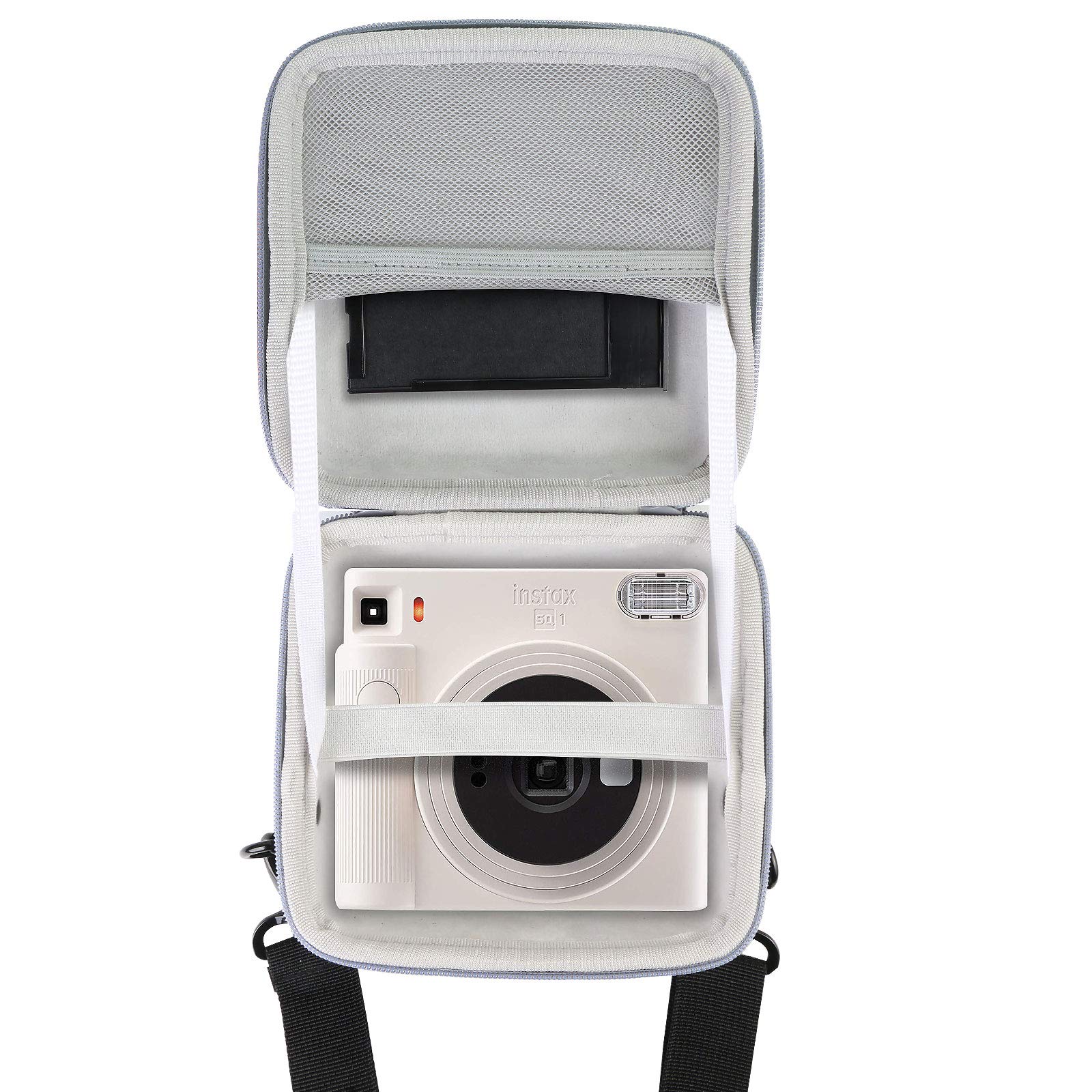 Aenllosi Hard Travel Case for Fujifilm instax Square SQ40/SQ1 Instant Camera (White,only case)