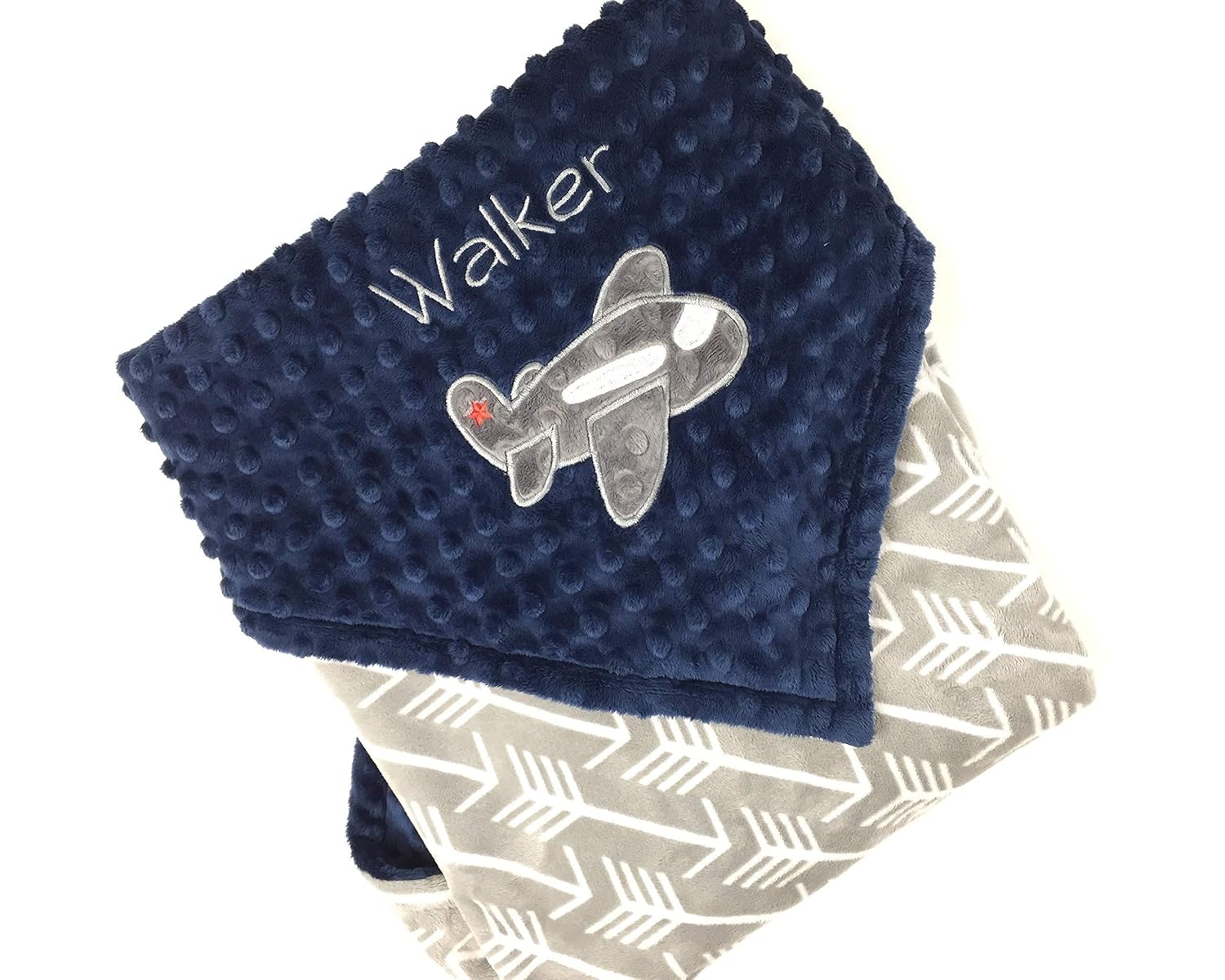 airplane baby blanket