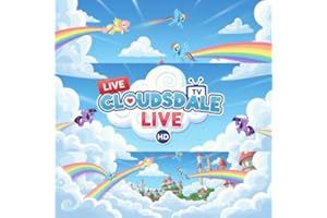 Peaceful My Little Pony Cloudsdale Sky Ambience 4K