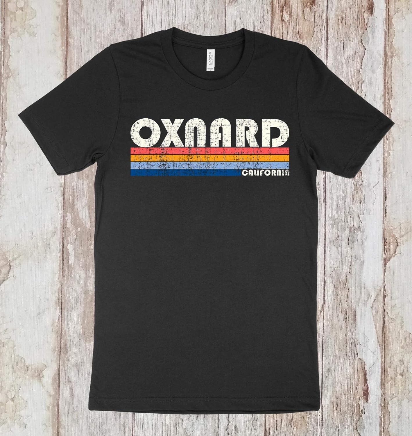 70s 80s Vintage Style Oxnard California Tshirt, Oxnard CA