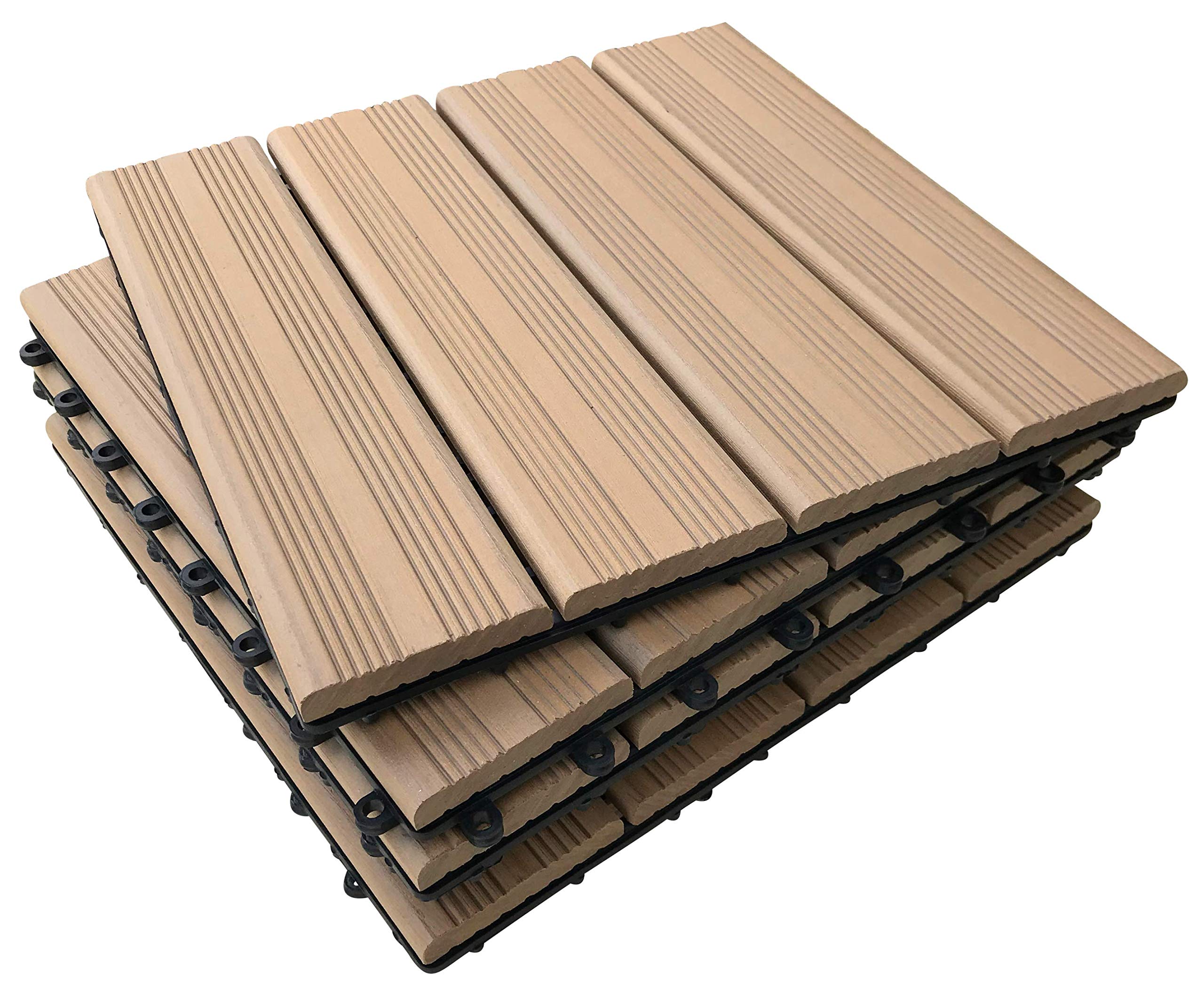 Buy A+ The Famous ClickDeck Composite Plus Decking Tiles Patio