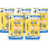 Zipbolt Slipfix Railbolt, Stair Handrail Post-to-Post, 5 x 2-Pack, 13.810 | Handrail between newels connector kit, Hidden rail fastener, Wood staircase railing hardware, Gear-driven tightening system