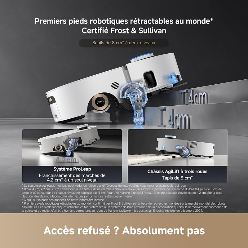 Aqua10 Ultra Roller Complete Robot Aspirateur et serpillère AquaRoll