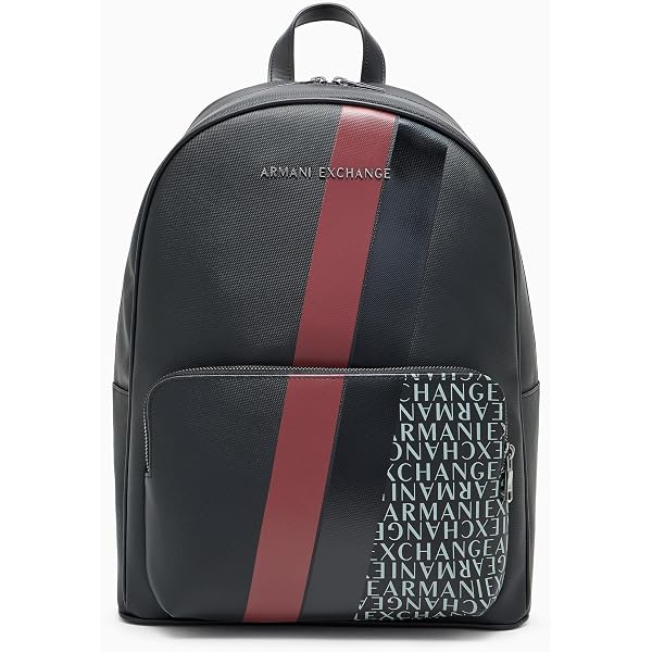 Amazon.com: Armani Exchange Women's Wave Backpack, Black, One Size