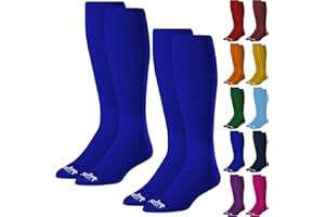 Baseball Socks 2 Pair (Small/Royal Blue)
