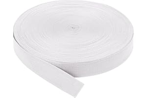 Canlierr 110 Yards Webbing 2 Inch Heavyweight Polypropylene Webbing Strap Fabric Flat Rope Strap Heavy Duty Poly for Gear Repairing DIY Craft