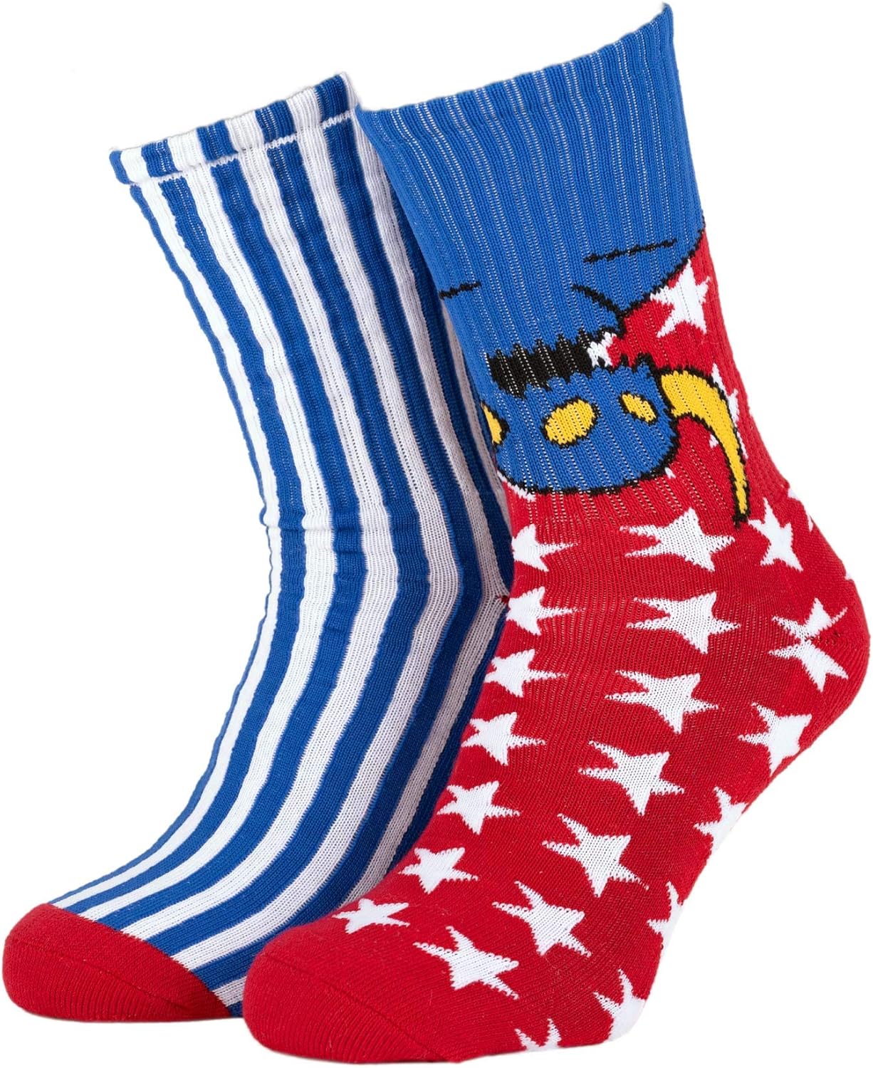 Toy Machine American Monster Socks Red at Amazon Men’s Clothing store