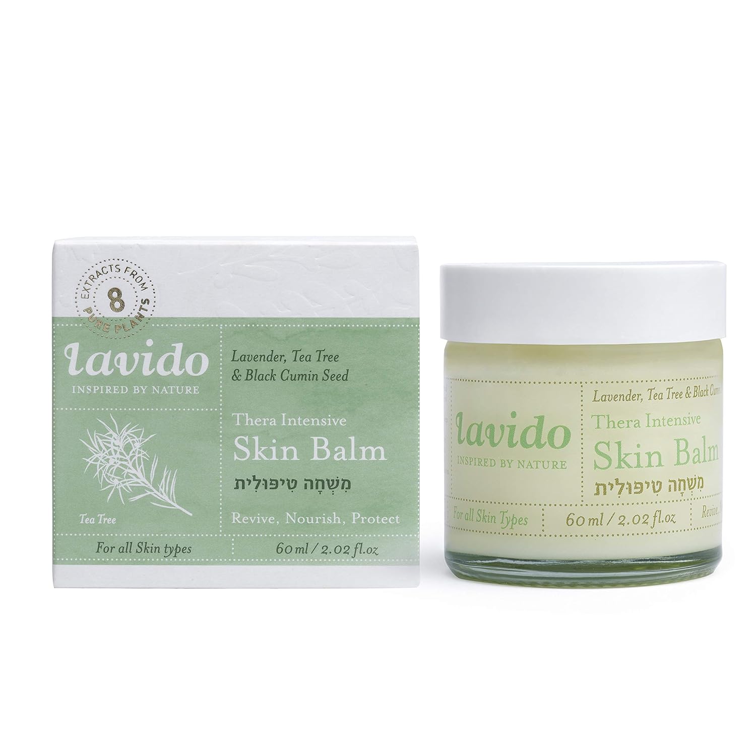 Lavido - Natural Thera Intensive Skin Balm (2 oz | 60 ml) | Clean, Non-Toxic Skincare