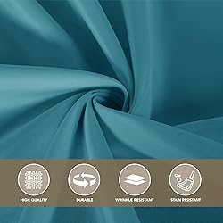 sancua Rectangle Tablecloths for 6 Foot Tables, 6