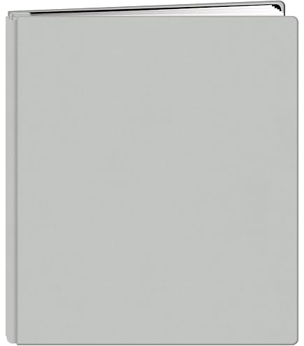 Pioneer 12x15 Inch Deluxe Fabric Memory Book - Post-Bound, Bordeaux Color, Acid-Free