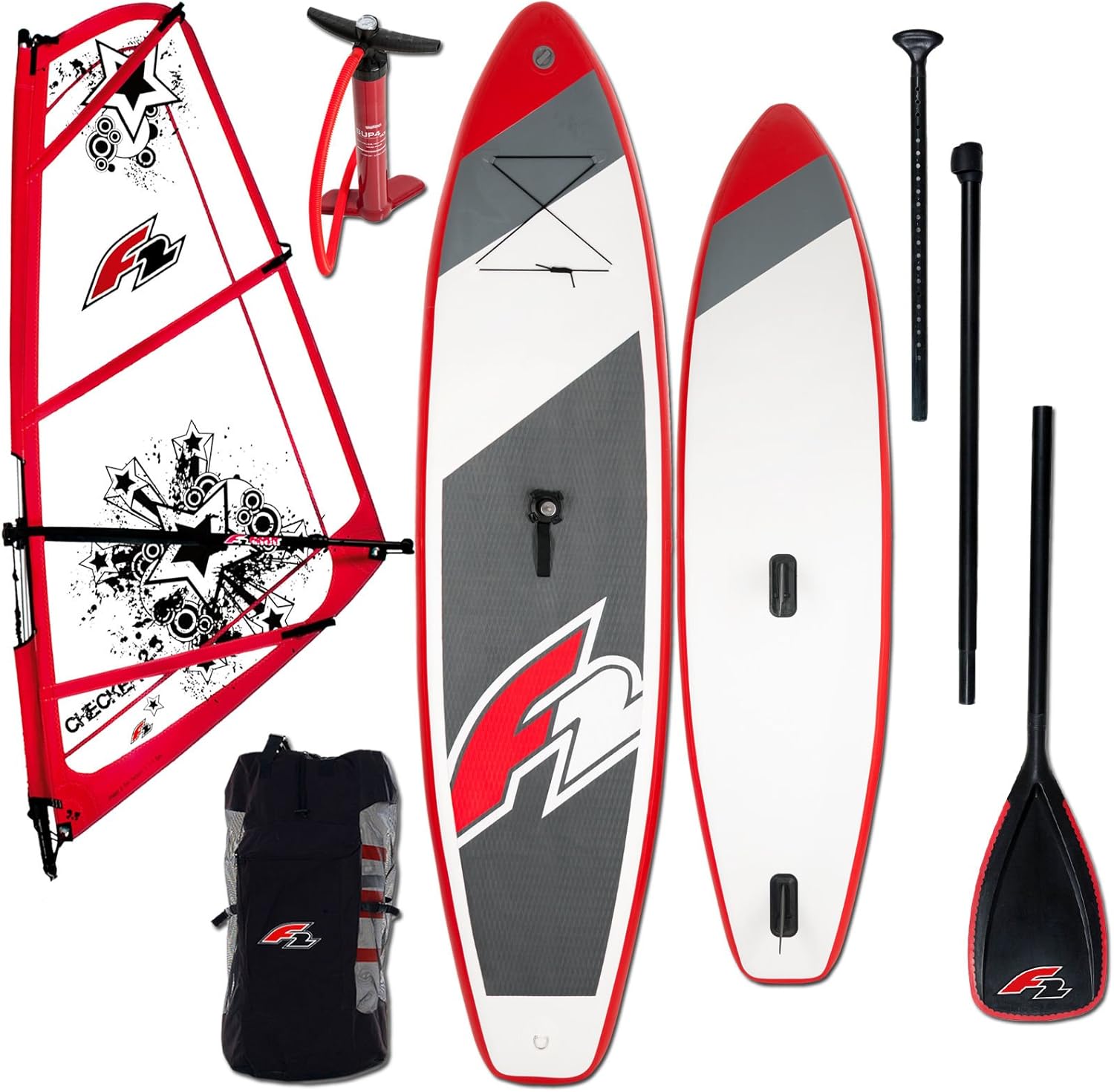 Formula One 'F2 Pro Ride Inflatable SUP Board Windsurf Option 10.0