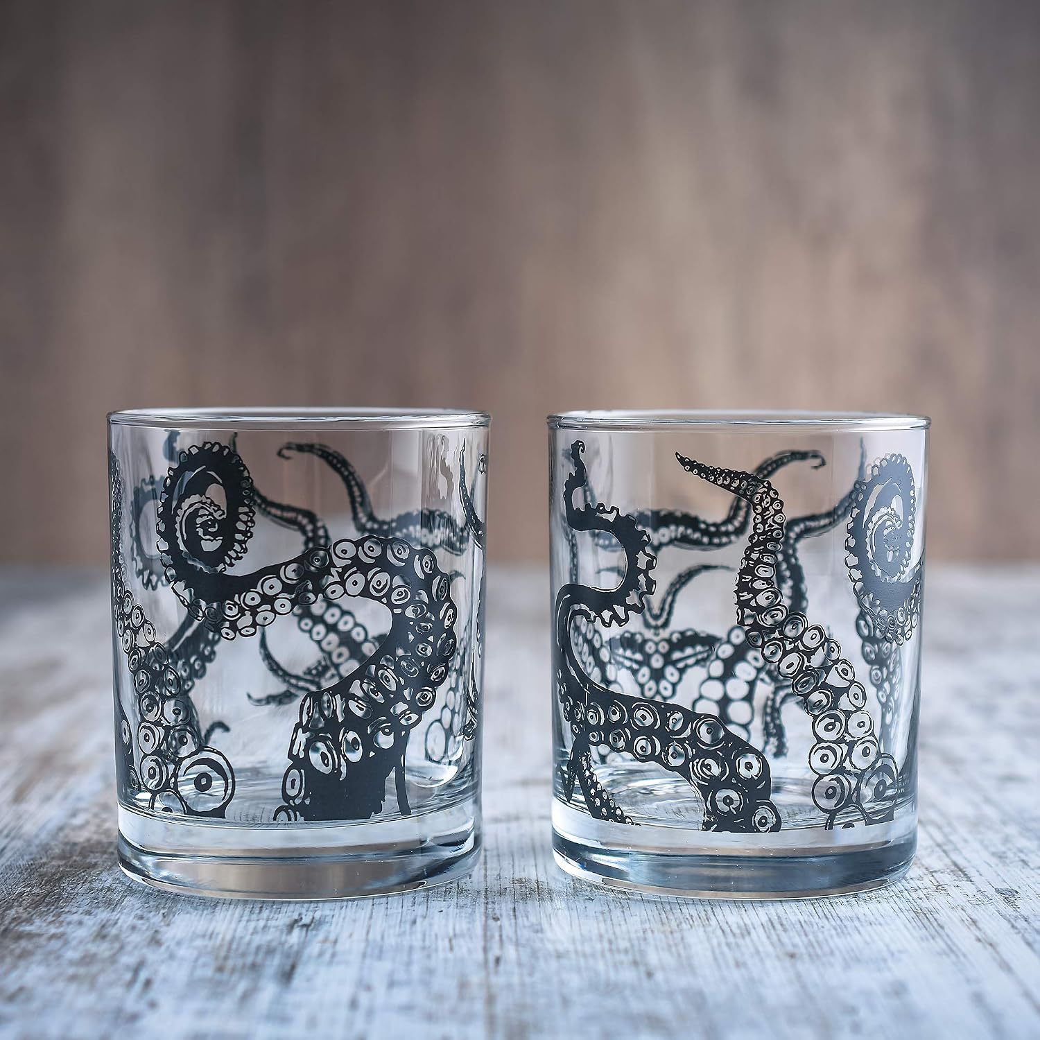 Greenline Goods Whiskey Glasses - 10 Oz Tumbler Gift Set Kraken Whiskey Glasses (Set of 2), 2 Count (Pack of 1) - Image 4