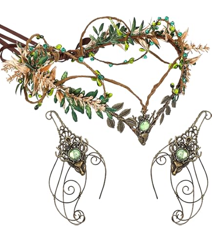 Amazon.com: Liliaafar 4 Pcs Fairy Elf Renaissance  display picture 2