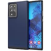 Crave for Galaxy Note 20 Ultra Case, Shockproof Protection Dual Layer Case for Galaxy Note 20 Ultra (6.9 inch) - Navy