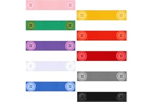 WILLBOND 10 Pieces mask elastic Strap Face Covering Extension Hook Face Covering Ear Strap Extension Protector(Multicolor)