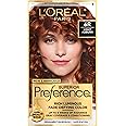 L'Oreal Paris Superior Preference Fade-Defying + Shine Permanent Hair Color, 6R Light Auburn, Pack of 1, Hair Dye