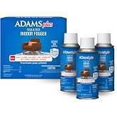 ADAMS Plus Flea &amp; Tick Indoor Fogger, 3 x 3 oz Cans | Flea fogger kills flea eggs, no odor or stains, helps prevent reinfestation up to 7 months