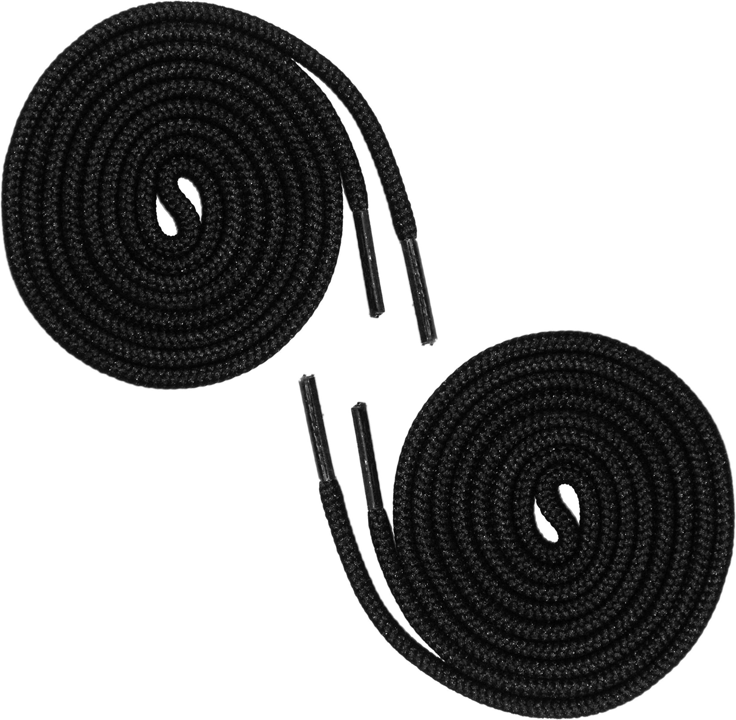 Shoe String King Round Shoelaces for Sneakers, Boots and Shoes - Chose your colors and size