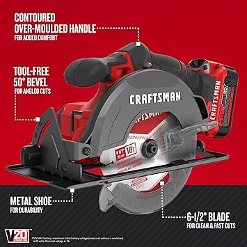 Craftsman CMCS500M1 Circular Saws product image 2