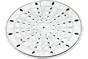 KitchenCraft KCDIFF Stovetop Heat Diffuser/Simmer Ring, 18 cm, Silver