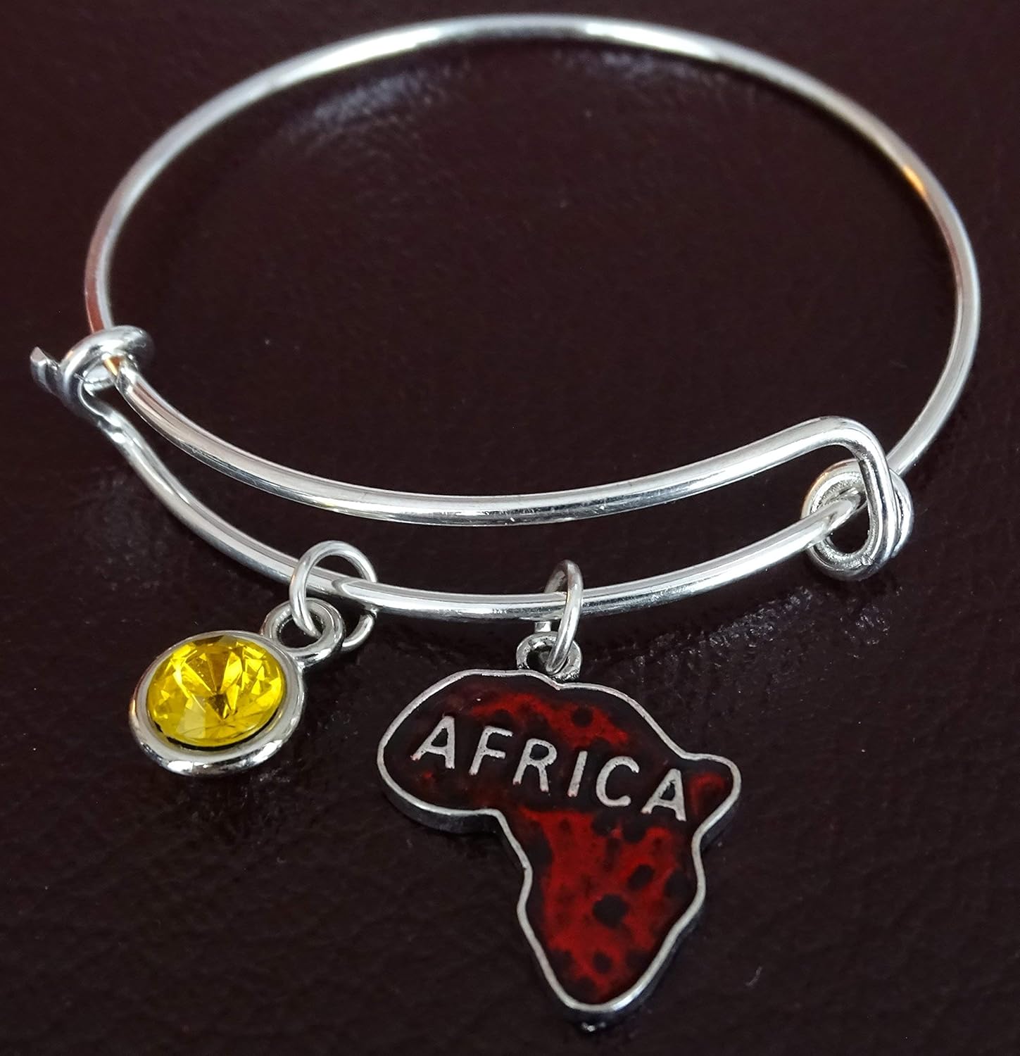 Africa Bracelet, Africa Charm, Africa Pendant, Africa Jewelry, Africa Girl, Africa