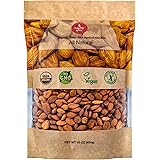 Mighty Apricot USDA Organic Bitter Apricot Kernels(1LB) 16oz, Natural Raw Bitter Apricot Seeds, Vegan, Non-GMO, Gluten Free, 
