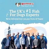 SKIPPER'S Fish Skin Jerky Cubes Dog Treats Extra Small 1kg Pack view 9