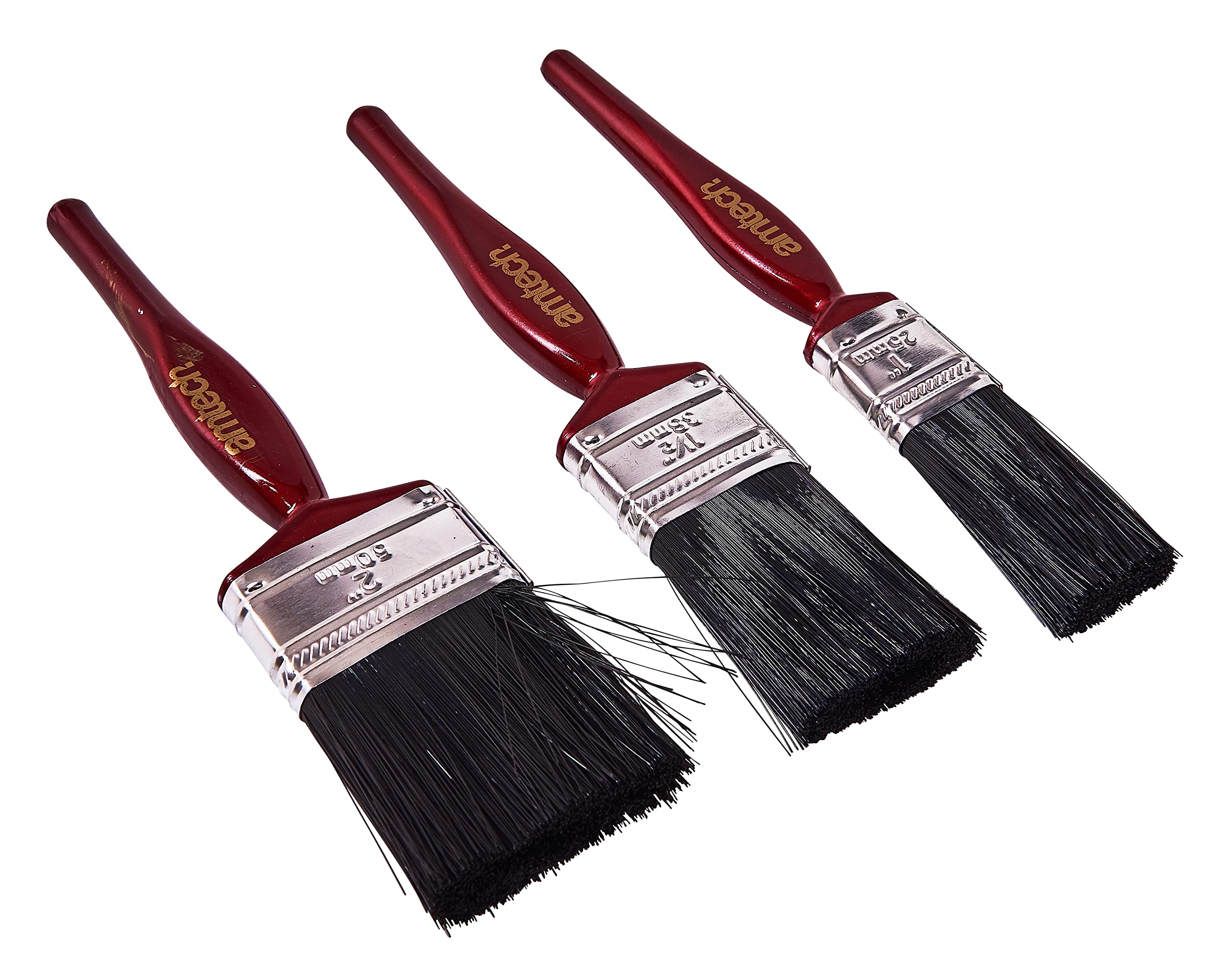 Amtech S3946 3 Piece paint brush set