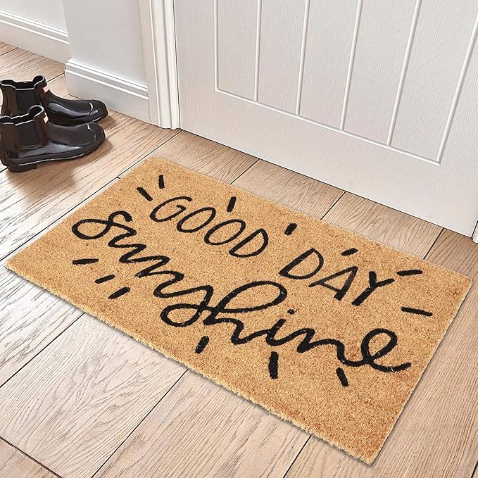 Buy HomeStorie® Large 45x75cm Printed Coir Doormats for Entrance Main