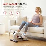 Sunny Health & Fitness Magnetic Under Desk Pedal Exerciser Mini Bike view 3
