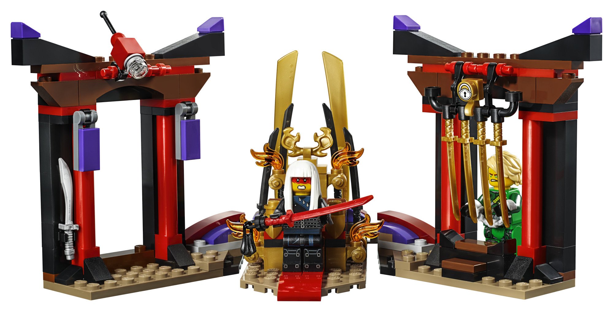 lego throne room showdown